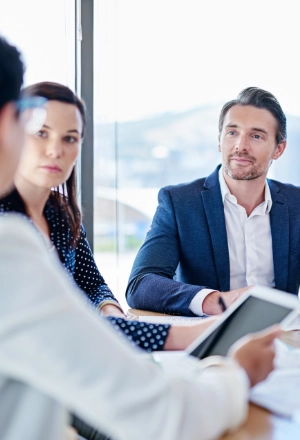 Business people having a consultation